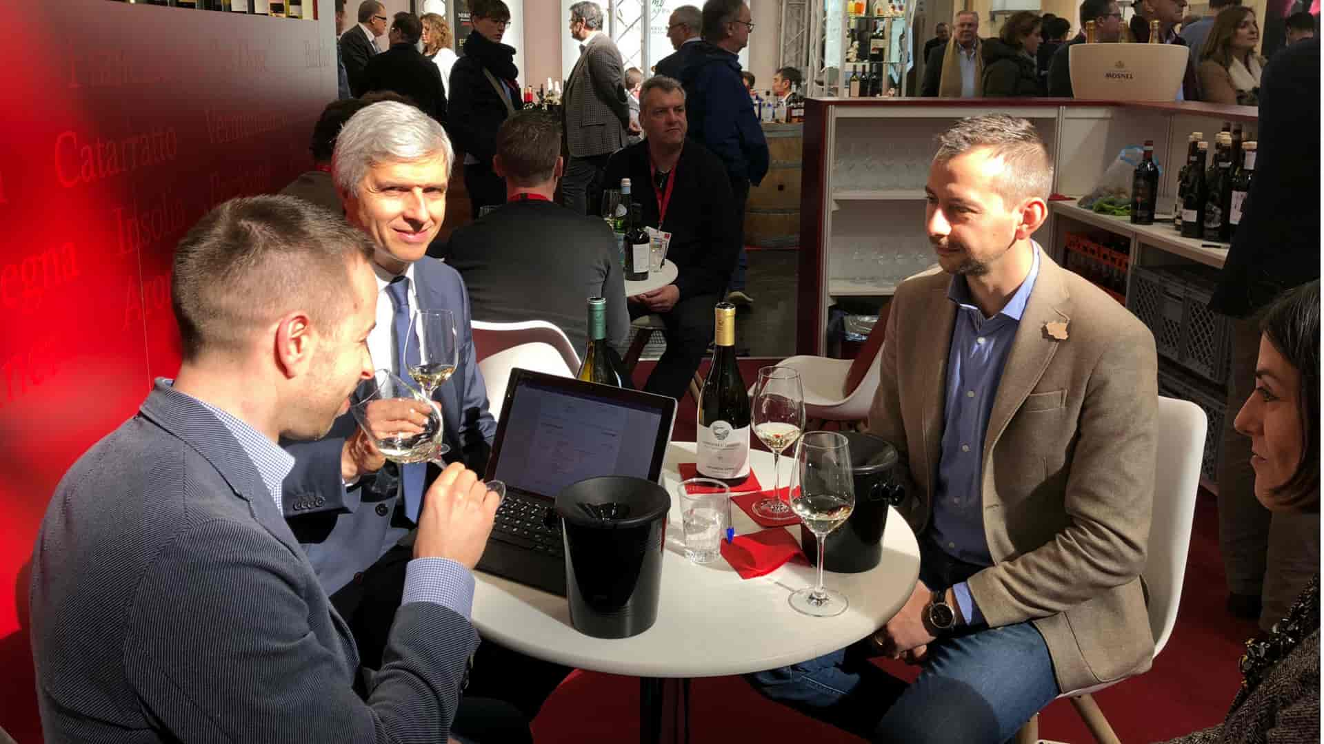 Appuntamento a Prowein 2018 con importatore in Austria