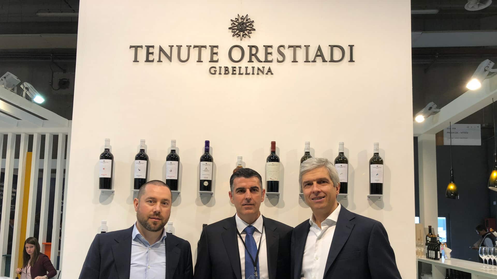 Vinitaly 2018 con Tenute Orestiadi produttore dalla Sicilia.
