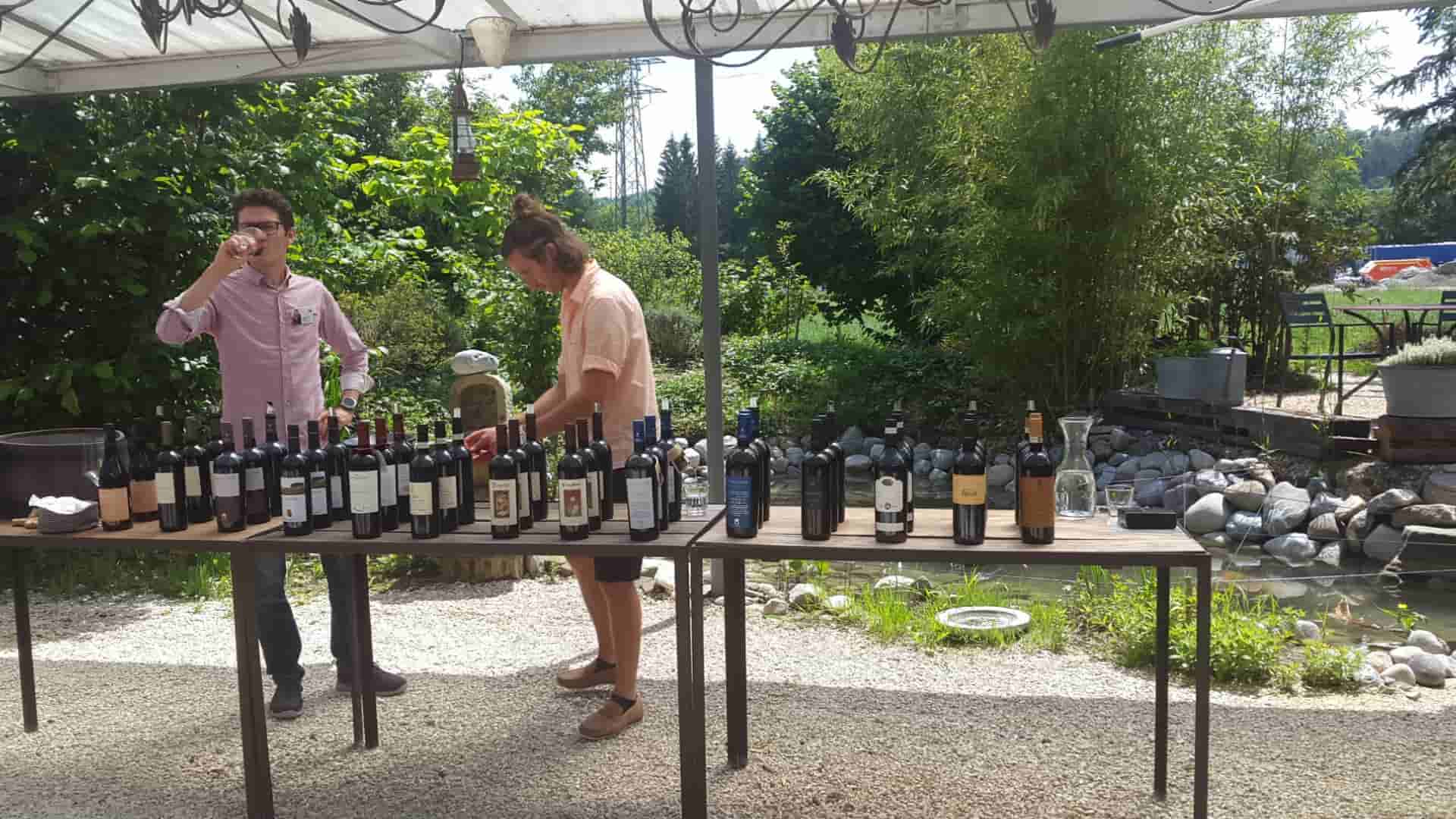 Degustazione di primavera di vini italiani a Lucerna in Svizzera