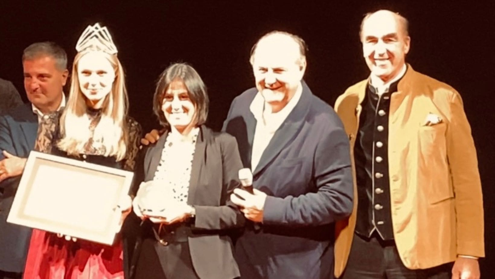 La premiazione del Cannonau Riserva 2019 di Antonella Corda con il massimo riconoscimento: il Platinum.