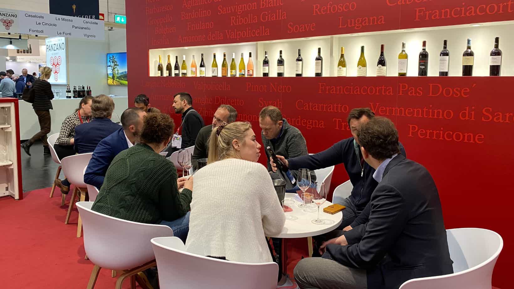 Our importer from the Netherlands at Prowein 2023.
